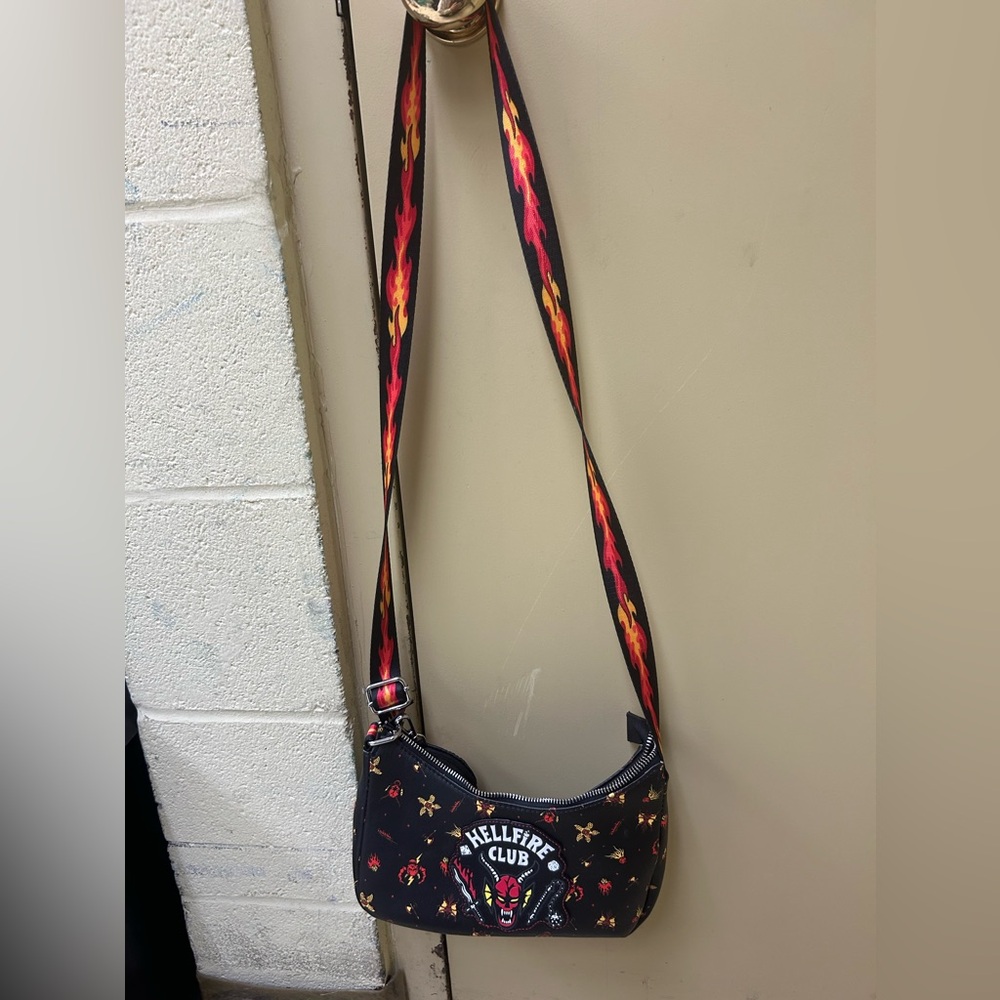 Hellfire Club Cross Body Bag w / matching Change Purse